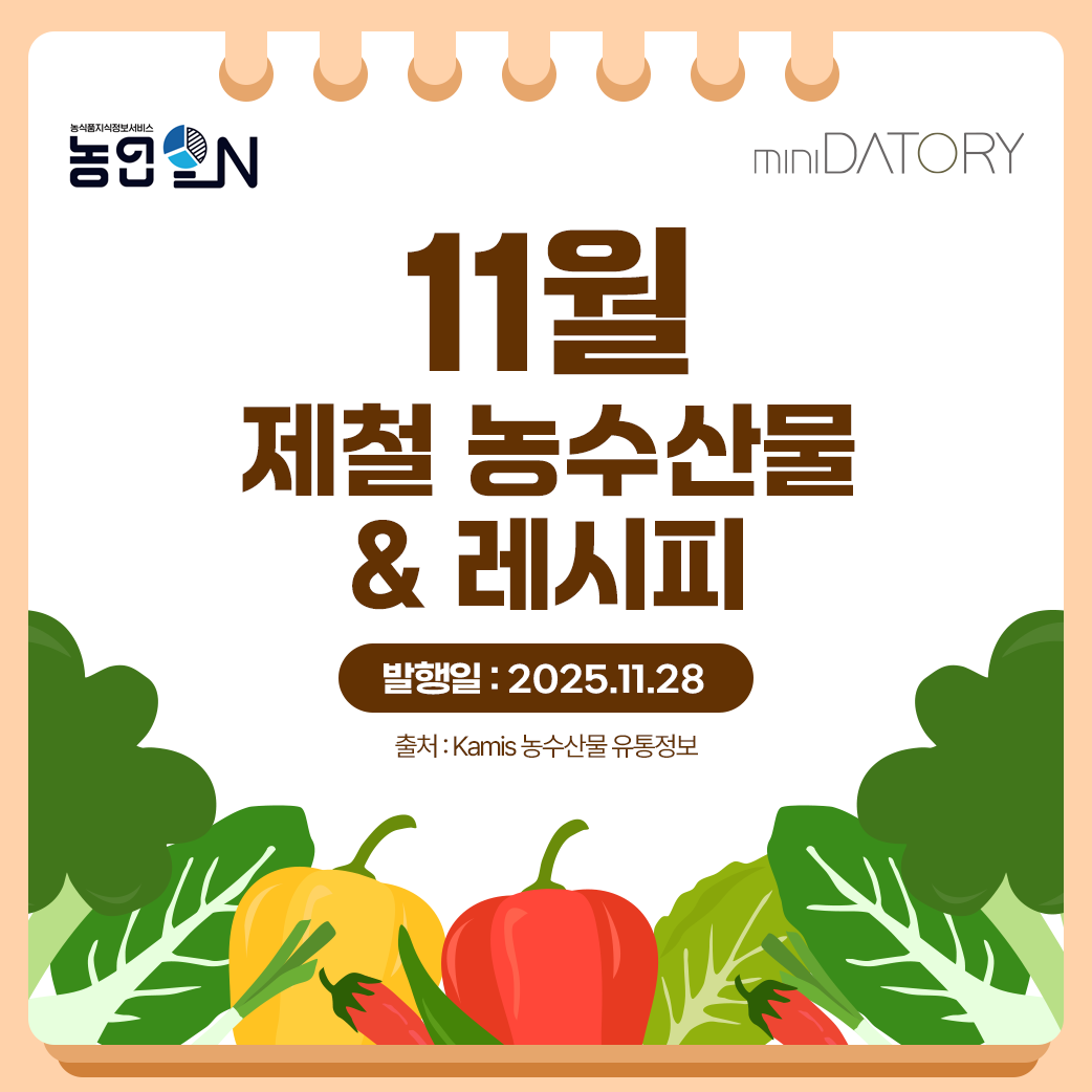 [제철 먹거리&레시피]2025년 11월 들깨